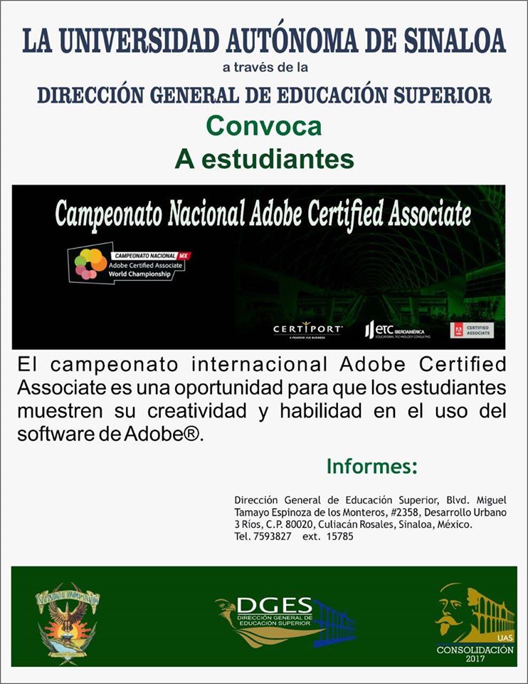 Campeonato Nacional Adobe Certified Associate