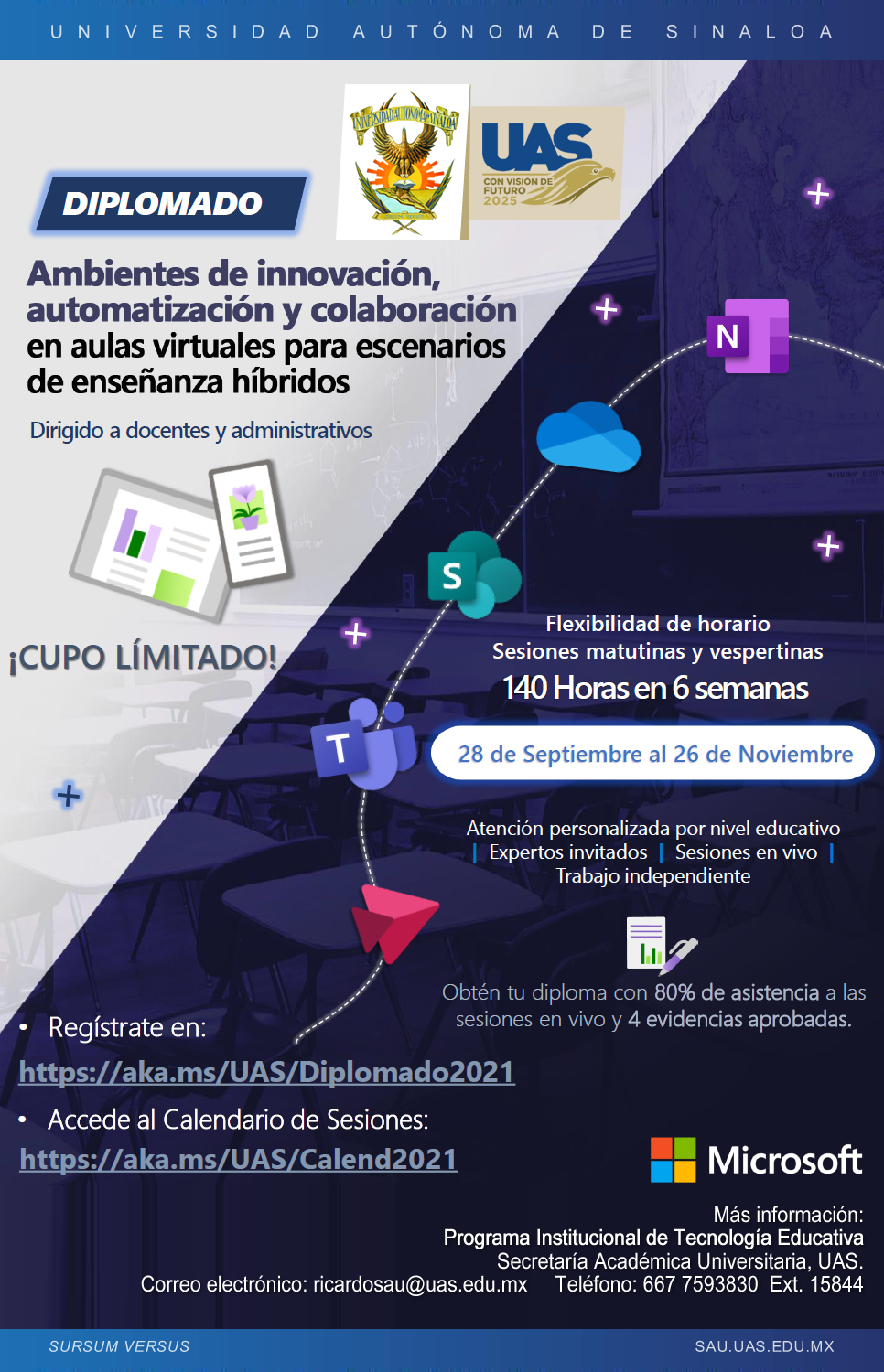 Ambientes de innovación, automatización y colaboración en aulas virtuales para escenarios de enseñanza híbridos (modalidad virtual)