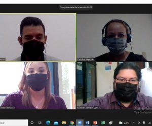Se realiza capacitación virtual a personal de Centro de Cómputo Mazatlán