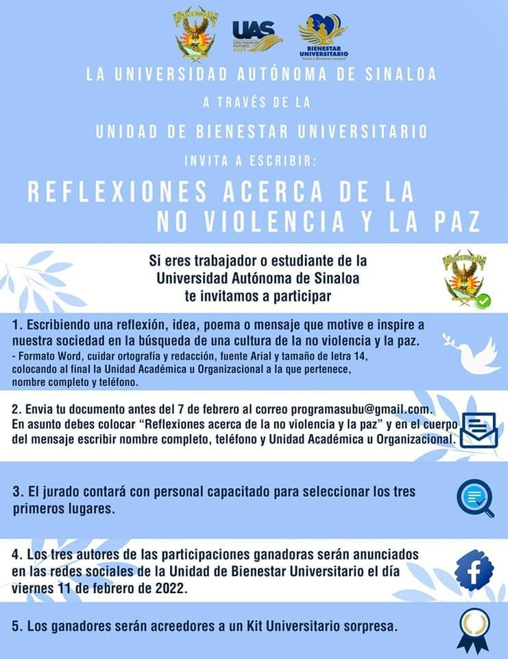 Reflexiones acerca de la No Violencia y La Paz